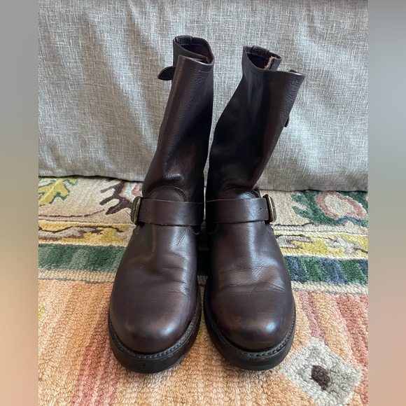 Frye Veronica Short Boots, Dark Brown - Picture 2 of 4